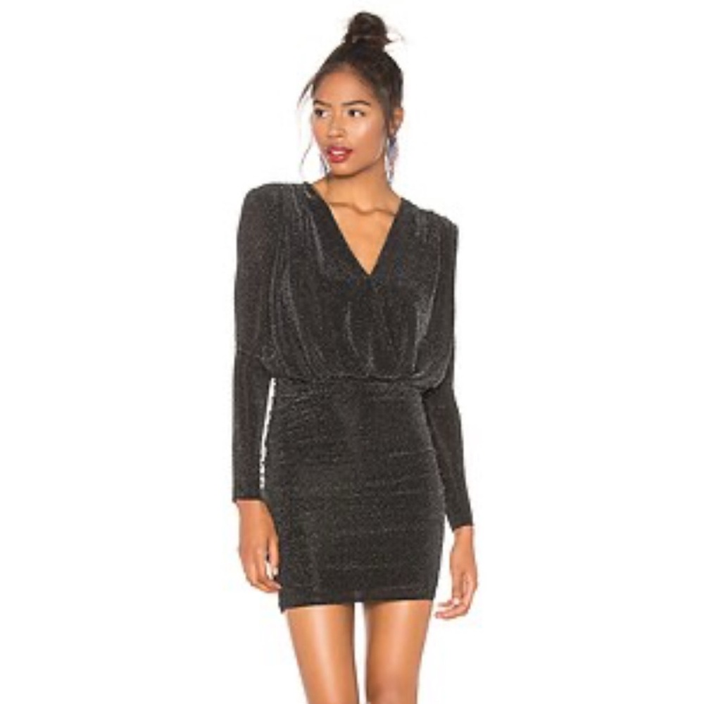 New with tags Bailey 44 Night Fever Sparkle black sexy holiday dress! size small